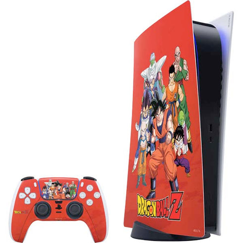 Dragon Ball Z Group PlayStation PS5 Skins