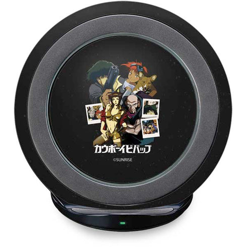 Cowboy Bebop Group Shot Fast Charge Wireless Charging Stand Skin