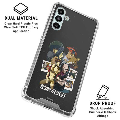 Cowboy Bebop Group Shot Galaxy A13 5G Clear Case