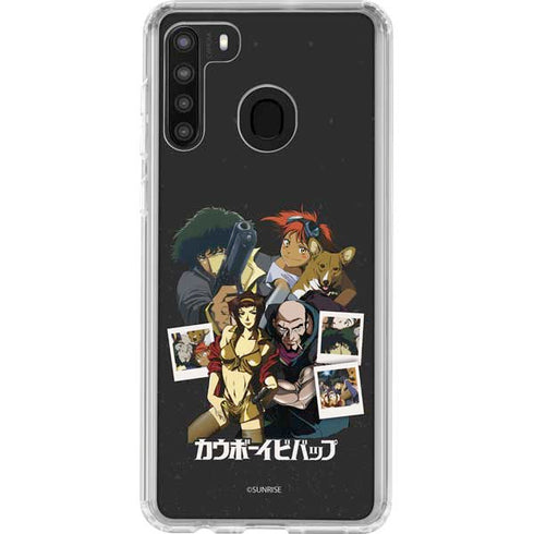 Cowboy Bebop Group Shot Galaxy A21 Clear Case