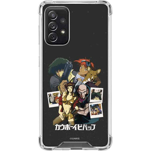 Cowboy Bebop Group Shot Galaxy A72 5G Clear Case