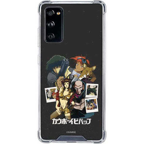 Cowboy Bebop Group Shot Galaxy S20 FE Clear Case