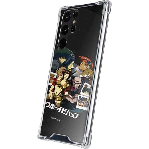 Cowboy Bebop Group Shot Galaxy S22 Ultra Clear Case