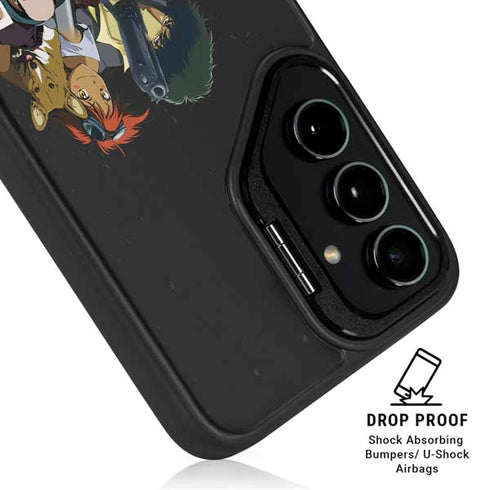 Cowboy Bebop Group Shot Galaxy S24 FE Kickstand Case