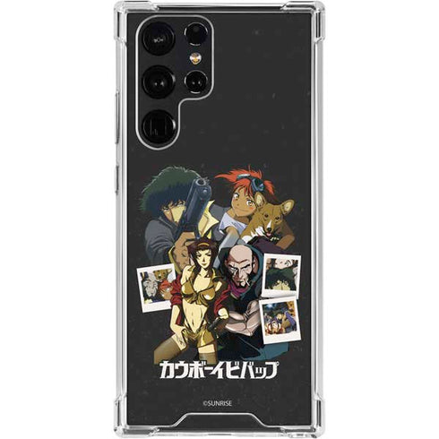Cowboy Bebop Group Shot Galaxy S24 Ultra Clear Case