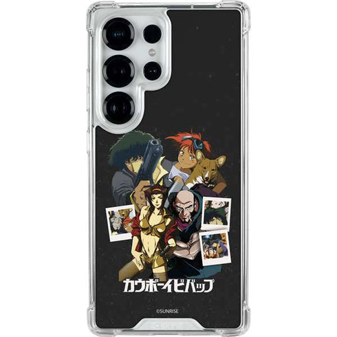 Cowboy Bebop Group Shot Galaxy S25 Ultra Clear Case