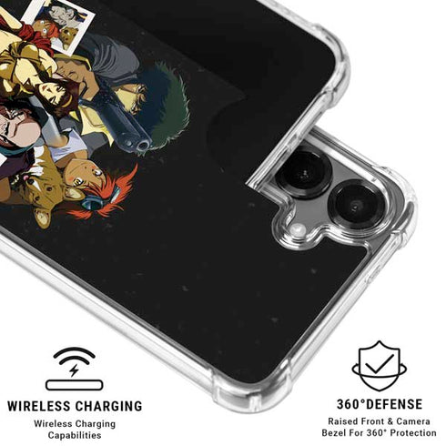 Cowboy Bebop Group Shot Galaxy S26 Clear Case