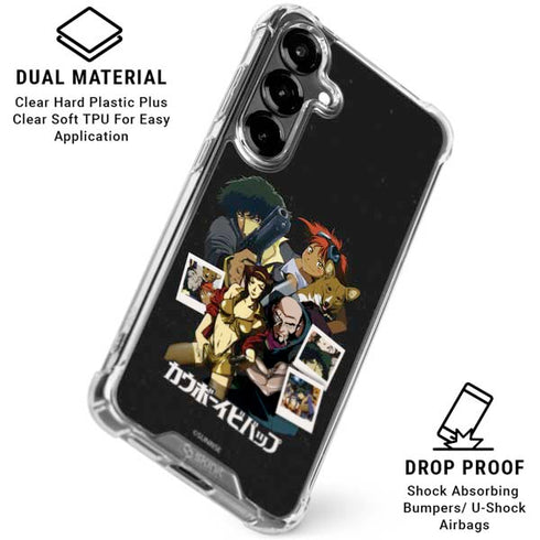 Cowboy Bebop Group Shot Galaxy S26 Plus Clear Case