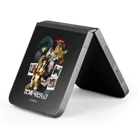 Cowboy Bebop Group Shot Galaxy Z Flip6 Skin