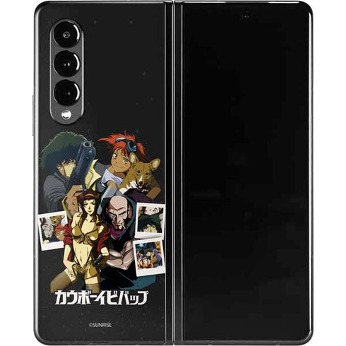 Cowboy Bebop Group Shot Galaxy Z Fold3 5G Skin