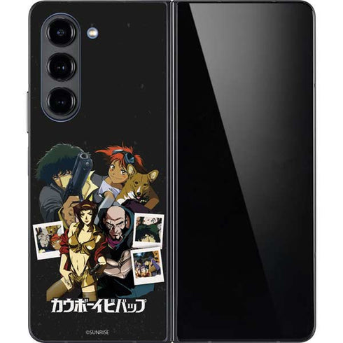 Cowboy Bebop Group Shot Galaxy Z Fold5 5G Skin