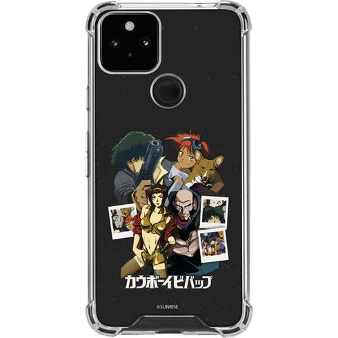 Cowboy Bebop Group Shot Google Pixel 5 Clear Case