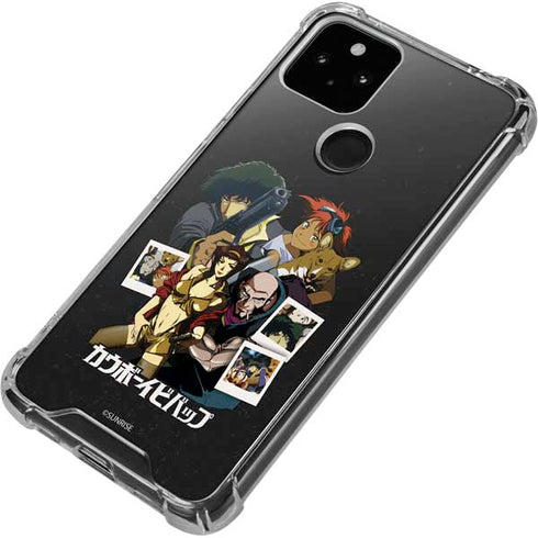Cowboy Bebop Group Shot Google Pixel 5 Clear Case