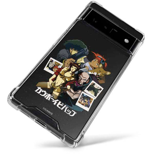 Cowboy Bebop Group Shot Google Pixel 6 Clear Case