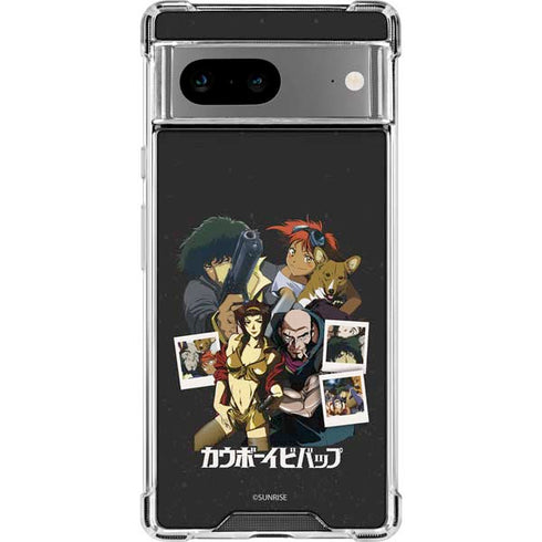 Cowboy Bebop Group Shot Google Pixel 8 Clear Case