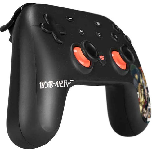 Cowboy Bebop Group Shot Google Stadia Controller Skin