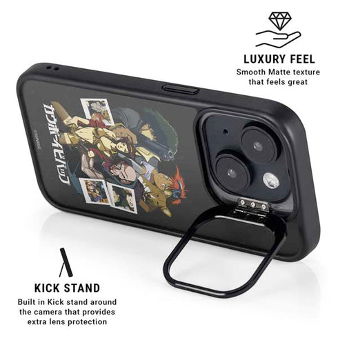 Cowboy Bebop Group Shot iPhone 14 Kickstand Case