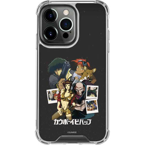 Cowboy Bebop Group Shot iPhone 15 Pro Max Clear Case