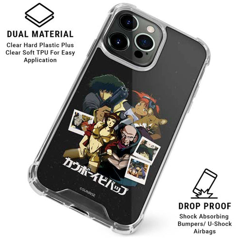 Cowboy Bebop Group Shot iPhone 15 Pro Max Clear Case