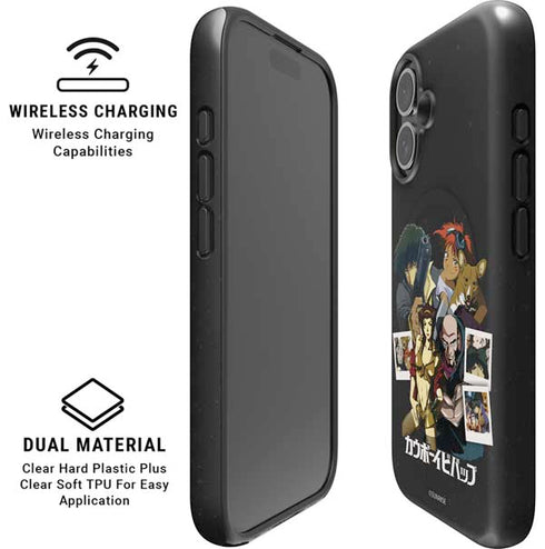 Cowboy Bebop Group Shot iPhone 16 Magsafe Impact Case