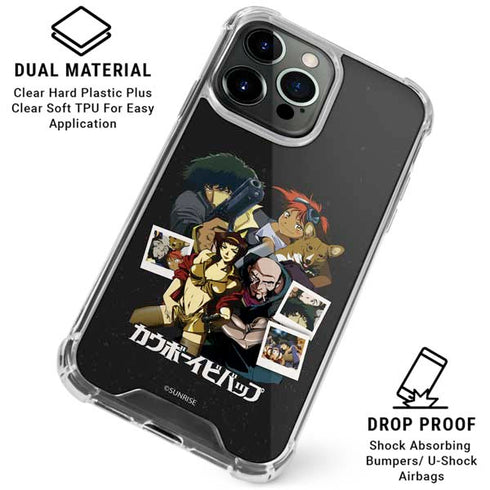 Cowboy Bebop Group Shot iPhone 16 Pro Max Clear Case