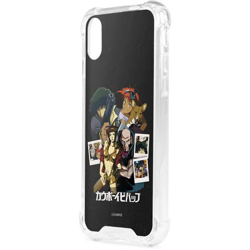 Cowboy Bebop Group Shot iPhone XS Clear Case