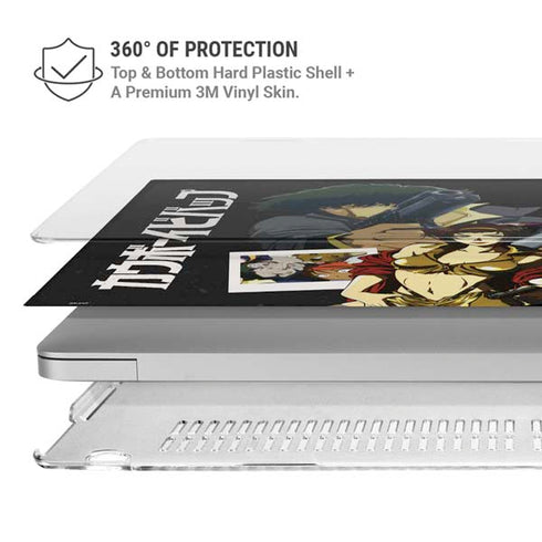 Cowboy Bebop Group Shot MacBook Pro 15in (2016-19) Case plus Skin