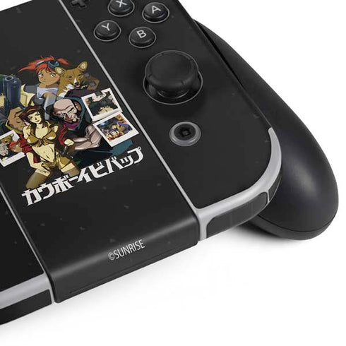 Cowboy Bebop Group Shot Nintendo Switch OLED (2021) Skin