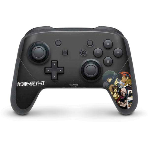 Cowboy Bebop Group Shot Nintendo Switch Pro Controller Skin