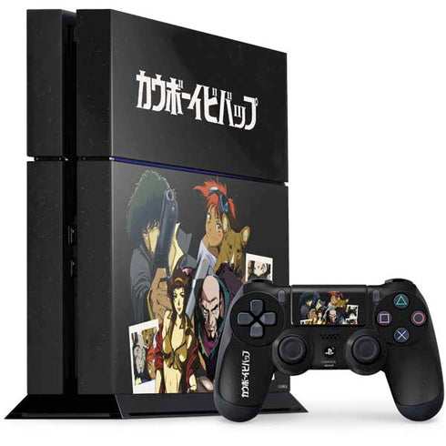 Cowboy Bebop Group Shot PS4 Console and Controller Bundle Skin
