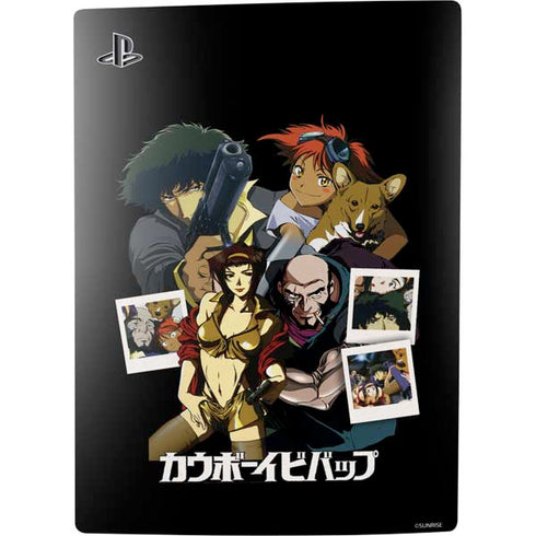Cowboy Bebop Group Shot PS5 Digital Edition Console Skin