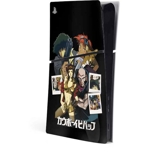 Cowboy Bebop Group Shot PS5 Slim Digital Edition Console Skin