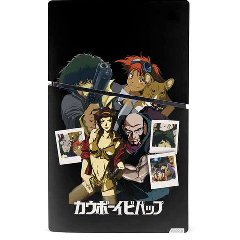 Cowboy Bebop Group Shot PS5 Slim Digital Edition Console Skin