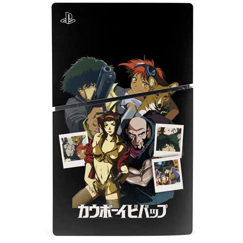 Cowboy Bebop Group Shot PS5 Slim Disk Console Skin