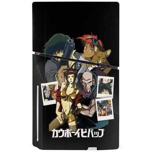 Cowboy Bebop Group Shot PS5 Slim Disk Console Skin