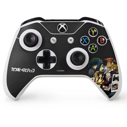 Cowboy Bebop Group Shot Xbox One S Console and Controller Bundle Skin