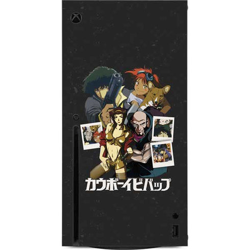 Cowboy Bebop Group Shot Xbox Series X Console Skin