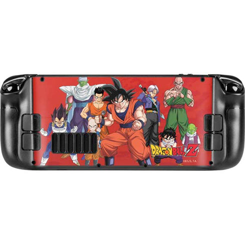 Dragon Ball Z Group Steam Deck Handheld Gaming Computer Skin
