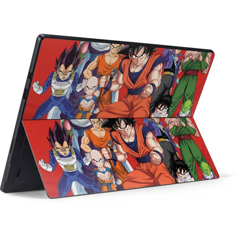 Dragon Ball Z Group Surface Pro 7 Skin