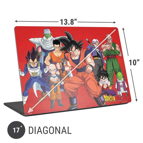 Dragon Ball Z Group Universal Laptop 17in (13.8 x 10in) Skin