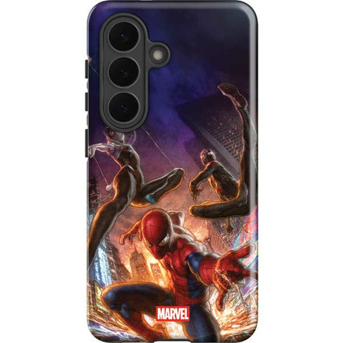 Marvel Spiderman Group Wall Galaxy S26 Plus Impact Case