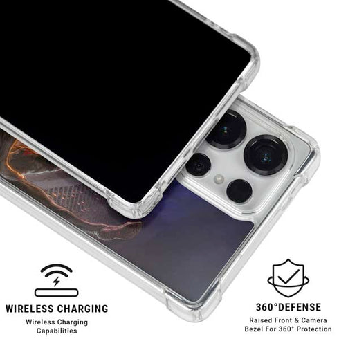 Marvel Spiderman Group Wall Galaxy S26 Ultra Clear Case