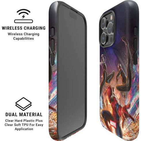 Marvel Spiderman Group Wall iPhone 16 Pro Magsafe Impact Case