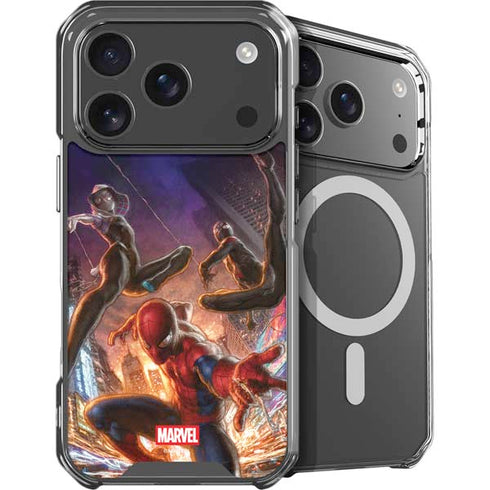 Marvel Spiderman Group Wall iPhone 18 Pro MagSafe Case