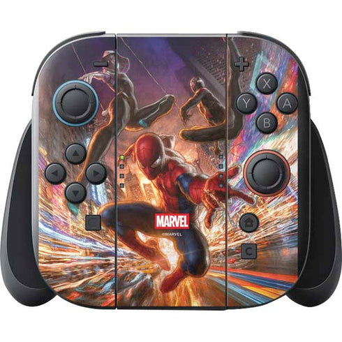 Marvel Spiderman Group Wall Nintendo Switch 2 (2025) with Joy-Con Skin
