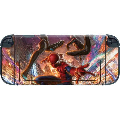 Marvel Spiderman Group Wall Nintendo Switch 2 (2025) with Joy-Con Skin