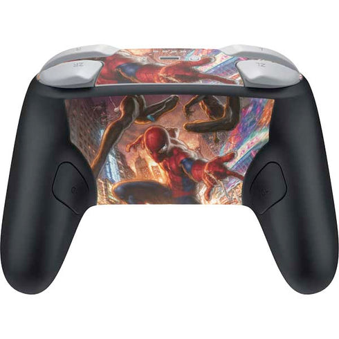 Marvel Spiderman Group Wall Nintendo Switch 2 (2025) Pro Controller Skin