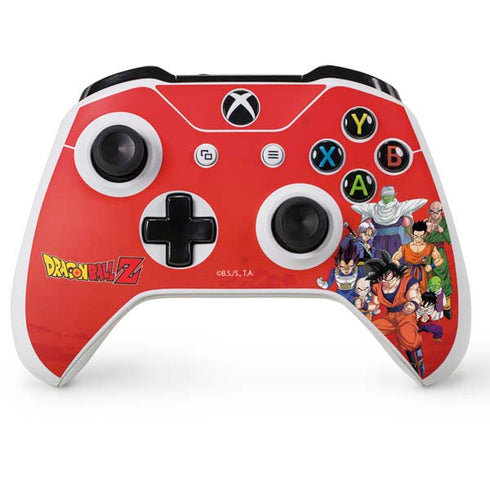 Dragon Ball Z Group Xbox One S Console and Controller Bundle Skin