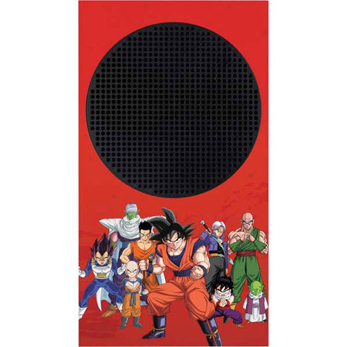 Dragon Ball Z Group Xbox Series S Console Skin