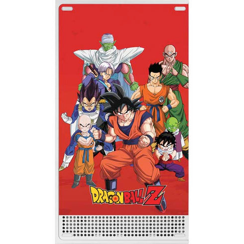 Dragon Ball Z Group Xbox Series S Console Skin